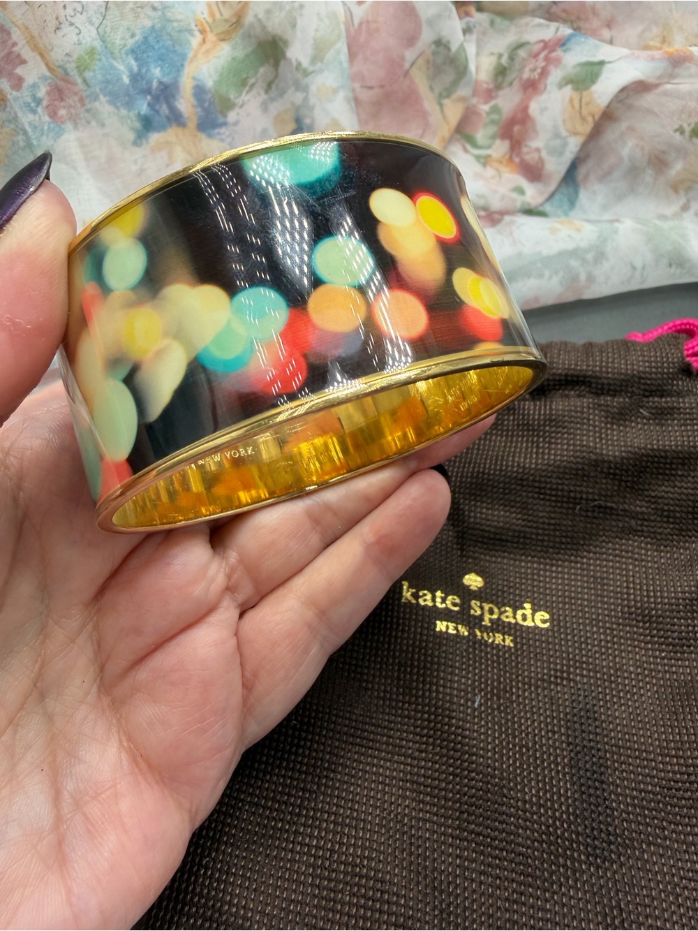 😎50%off Kate Spade Bright Lights Big City bangle Bracelet #443BR